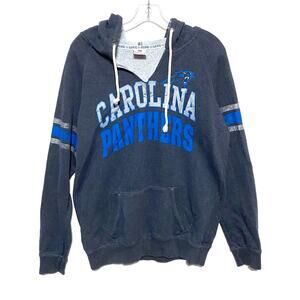 Victorias Secret Pink Carolina Panthers Hoodie Sweatshirt L Athleisure Football